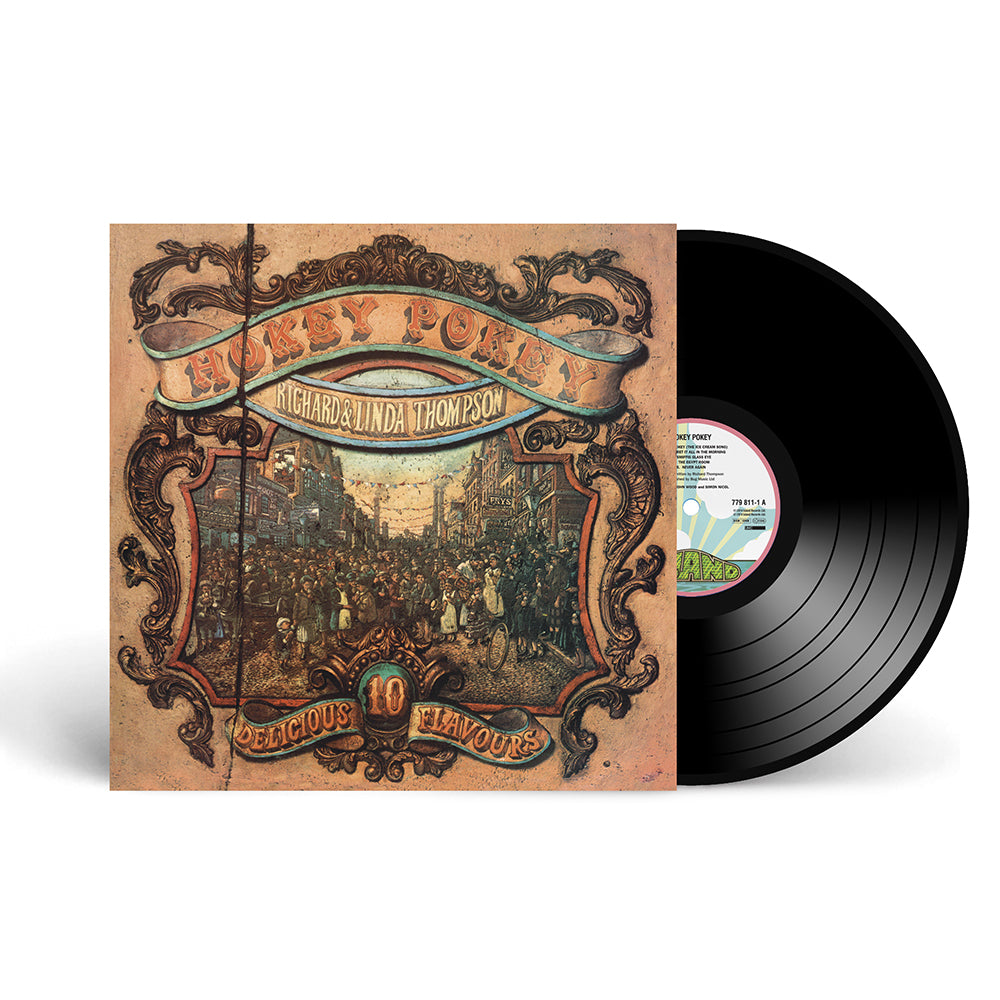 Richard & Linda Thompson - Hokey Pokey LP Vinyl Record | Classic Folk Rock Music Album | Perfect for Collectors & Vintage Music Lovers | Great for Home Listening & Gifts