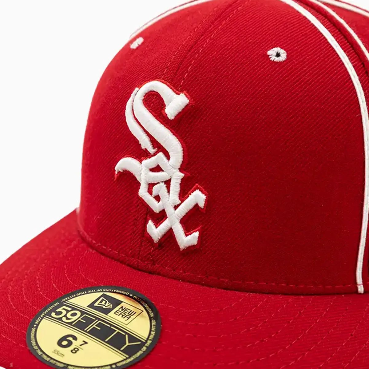 Chicago White Sox MLB 59FIFTY Fitted Hat - Official New Era Baseball Cap for Men, Adjustable Snapback, Stylish Sports Fan Gear for Games & Everyday Wear