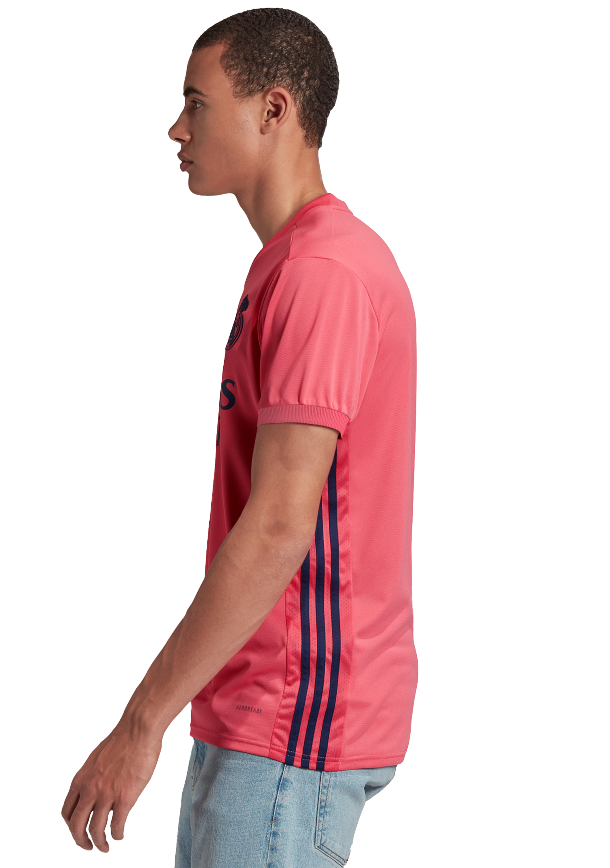 Adidas Men's Real Madrid 20/21 Away Soccer Jersey - GI6463 - Authentic Football Shirt for Fans & Players - Perfect for Matchdays, Training & Casual Wear