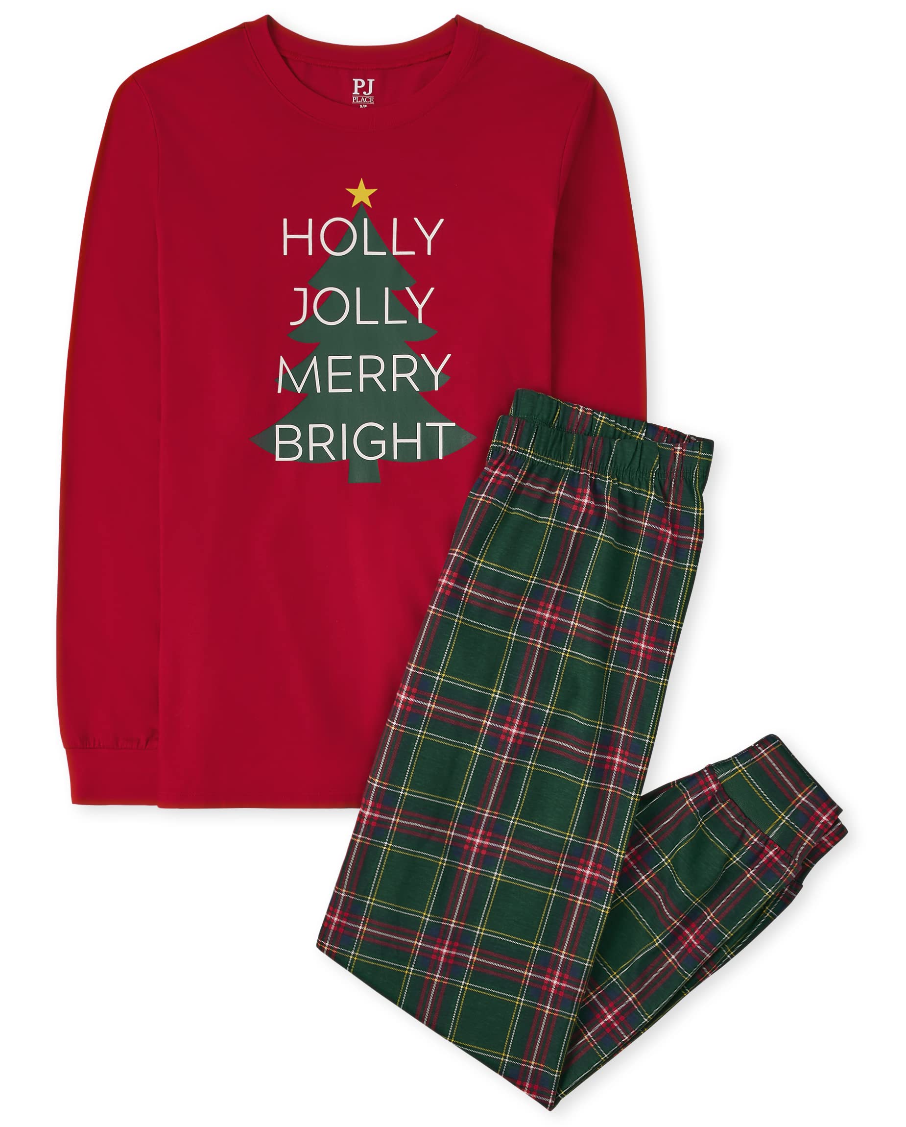 Kids' Christmas Pajama Sets - Family Matching Cotton Pajamas for Holiday Photos