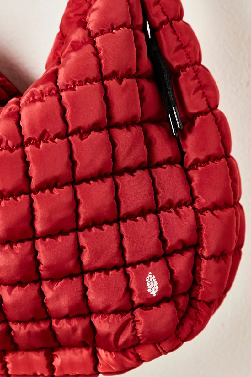 FP Movement Quilted Carryall Bag - Stylish & Durable Gym Tote for Women | Perfect for Workouts, Yoga, Travel & Everyday Use