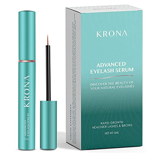 Best Eyelash & Eyebrow Growth Serum for Longer, Thicker, Fuller Lashes - Fast-Acting Lash Enhancer for Healthy, Stronger Eyelashes & Brows - Perfect for Daily Beauty Routine & Special Occasions