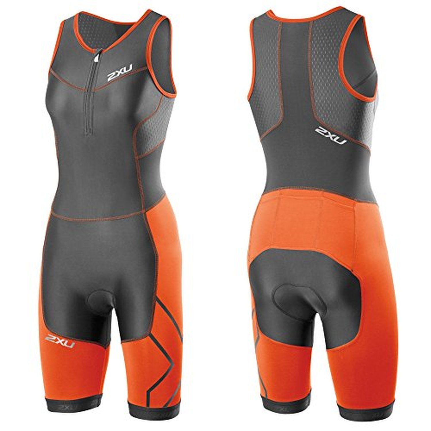 2XU Women's High-Performance Compression Trisuit for Triathlon, Swimming & Cycling - Lightweight & Breathable for Endurance Training & Racing