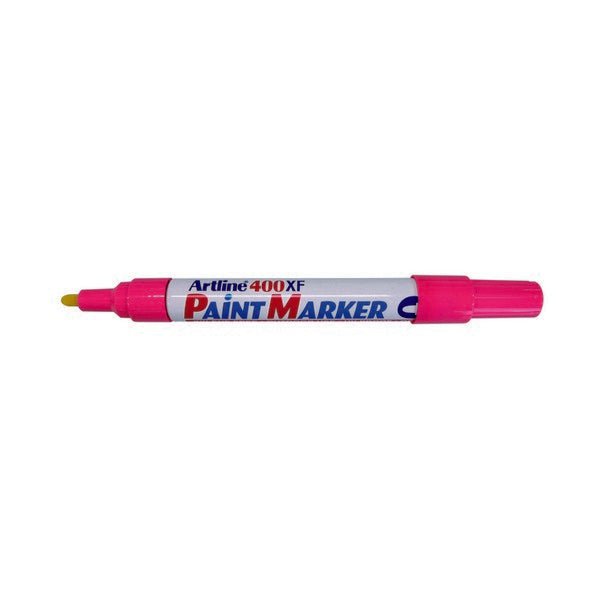 Artline 400 Pink Paint Marker Set - 2.3mm Bullet Tip, Pack of 12 - Perfect for DIY Crafts, Scrapbooking, and Art Projects