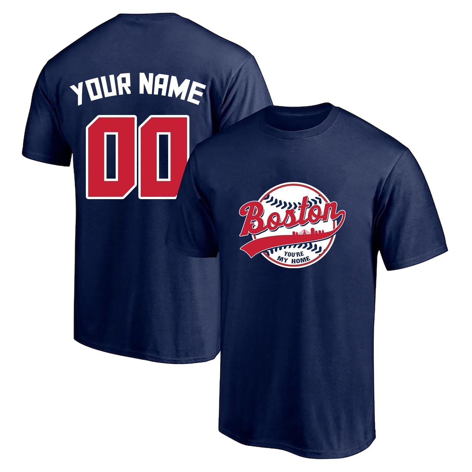 You Are My Home Baseball T-Shirt - Men's Short Sleeve Graphic Tee for Sports Fans - Perfect Gift for Baseball Lovers & City Pride Apparel