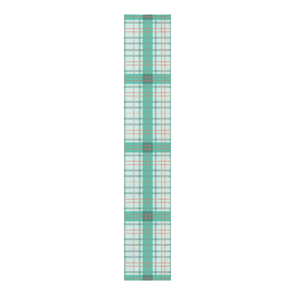 Stylish Gingham Plaid Table Runner - Cotton Checkered Table Decor for Dining Room, Kitchen, and Party Settings - Perfect for Holiday Dinners & Special Occasions