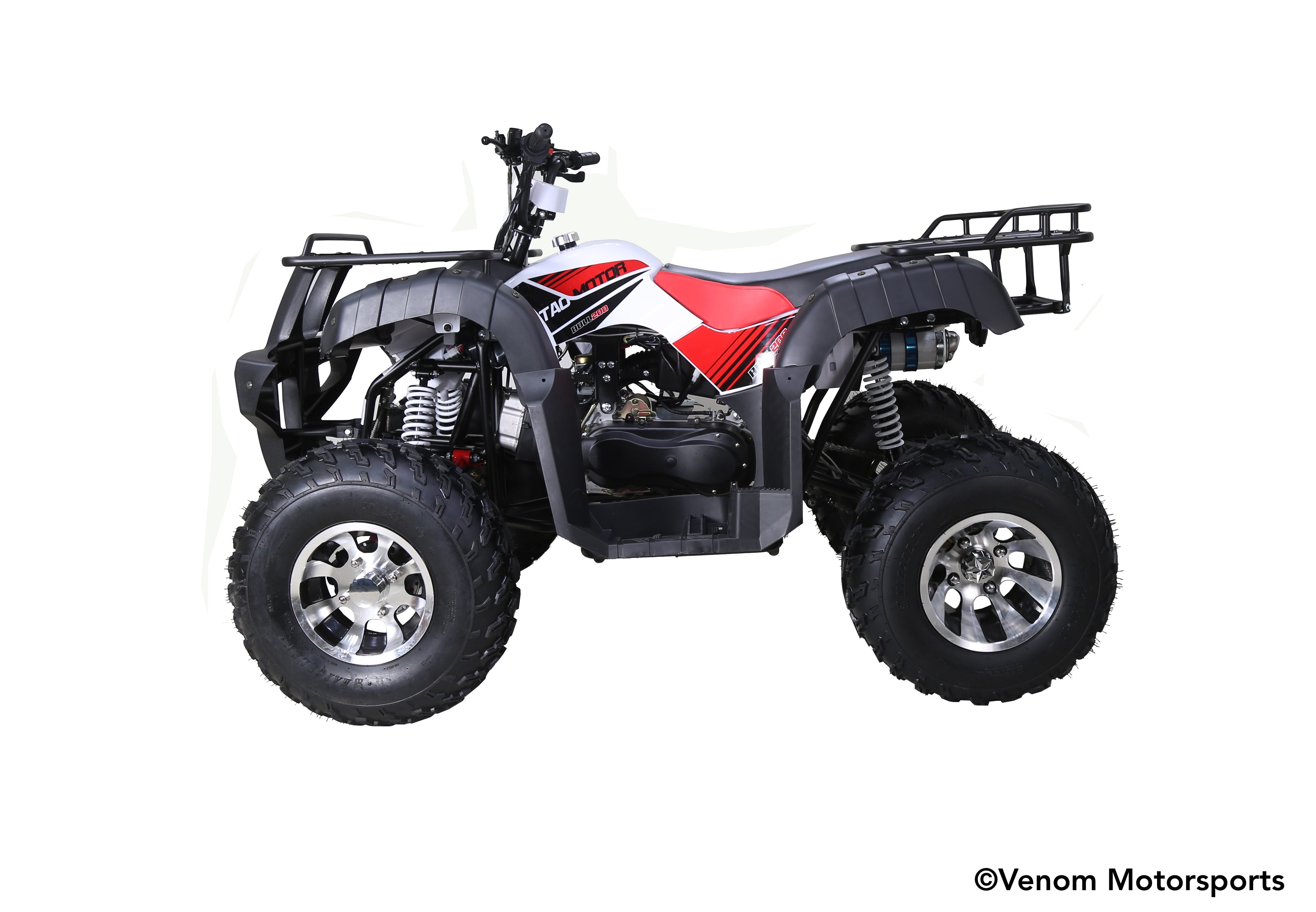 200cc Kodiak ATV - Fully Automatic with Reverse Gear | Full-Size Adult All-Terrain Vehicle for Off-Road Trails, Hunting & Farm Work | Powerful 4-Stroke Engine | Durable Steel Frame