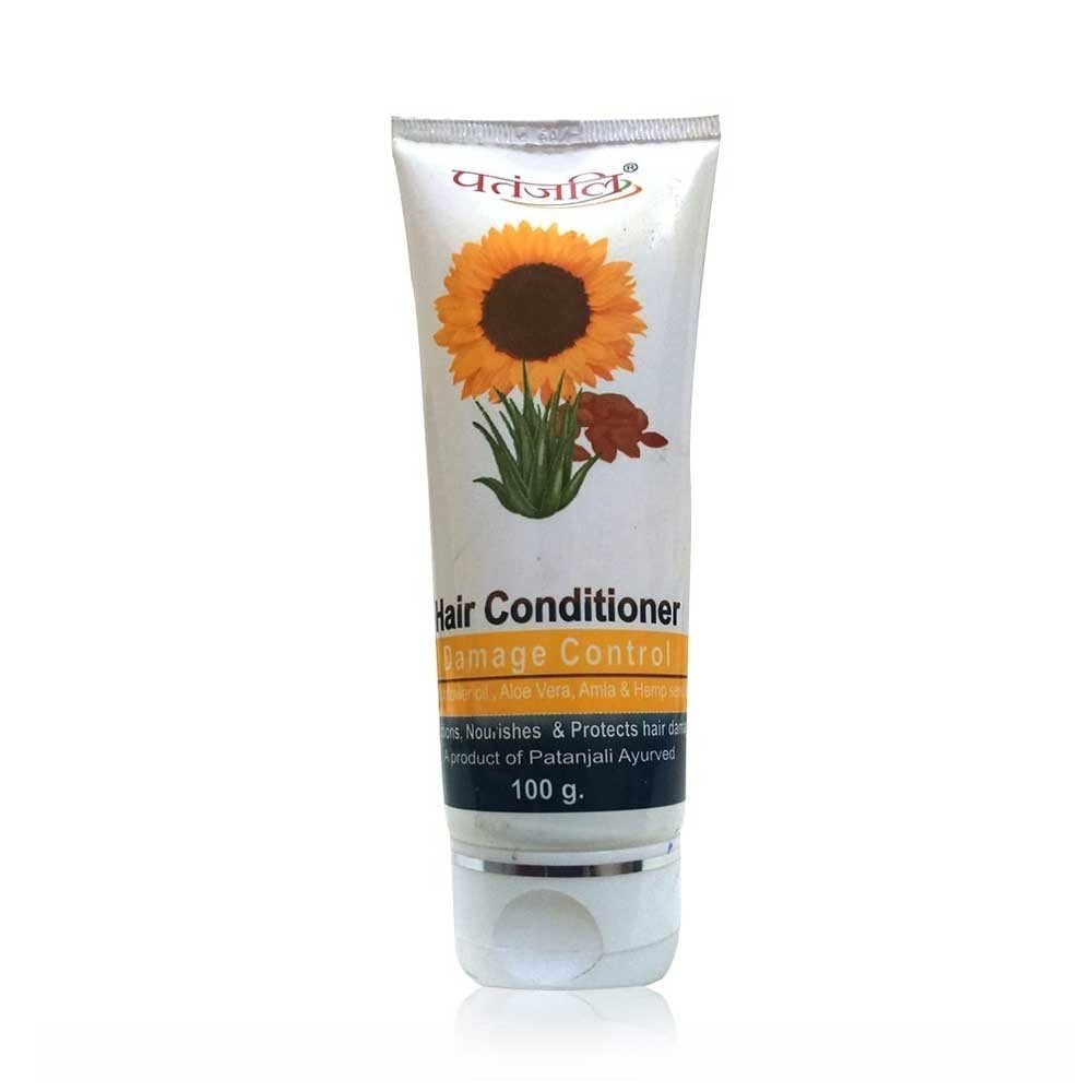 Patanjali Hair Conditioner for Damage Control - 100g (Pack of 2) | Natural Ayurvedic Hair Repair Treatment for Dry, Frizzy & Damaged Hair - Perfect for Daily Use & Salon-Quality Results