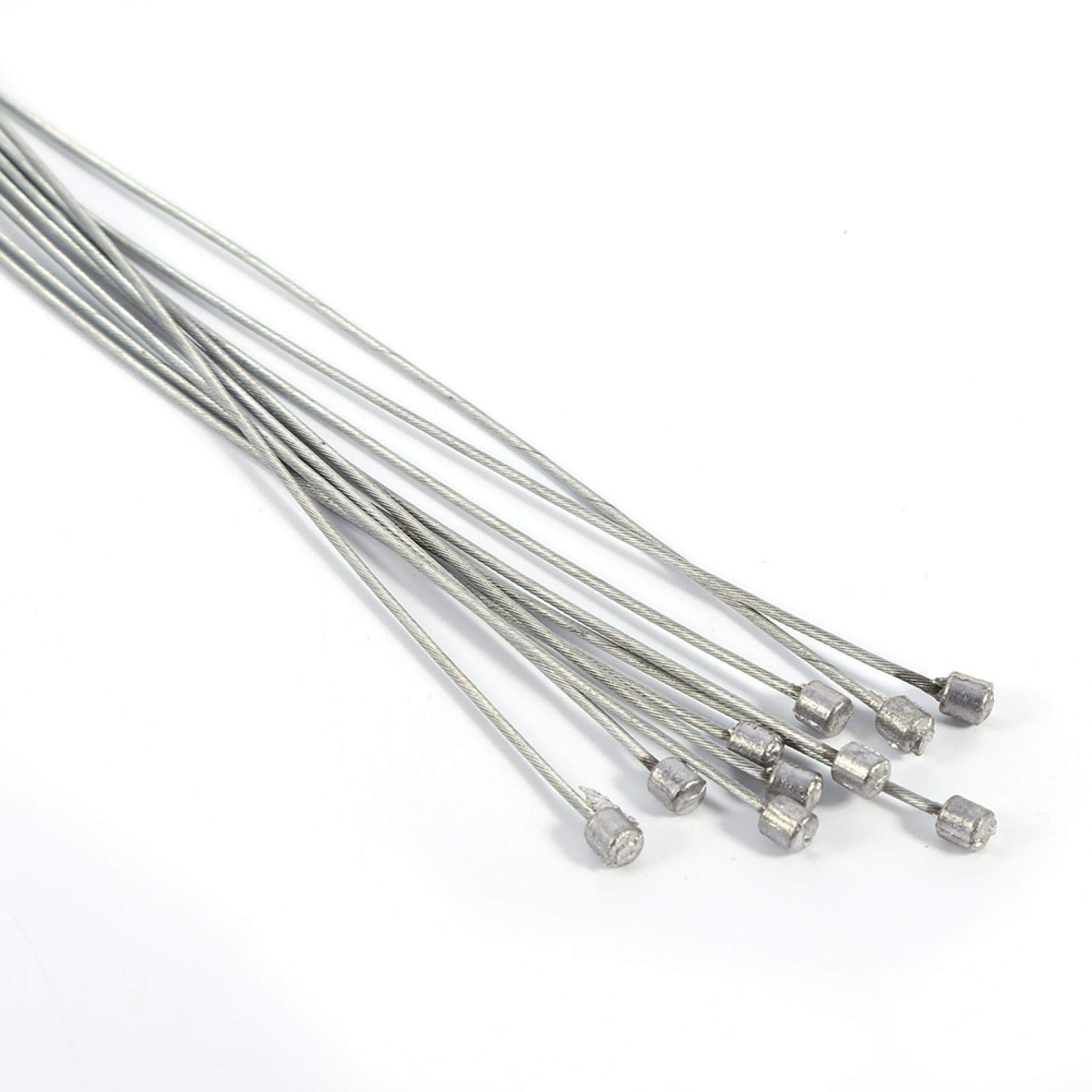 Premium 10pcs Bike Derailleur Shift Cables for Road & Mountain Bikes - High-Quality Inner Gear Shift Cables for Smooth Bicycle Repair & Maintenance - Perfect for Cycling Enthusiasts & Professional Mechanics