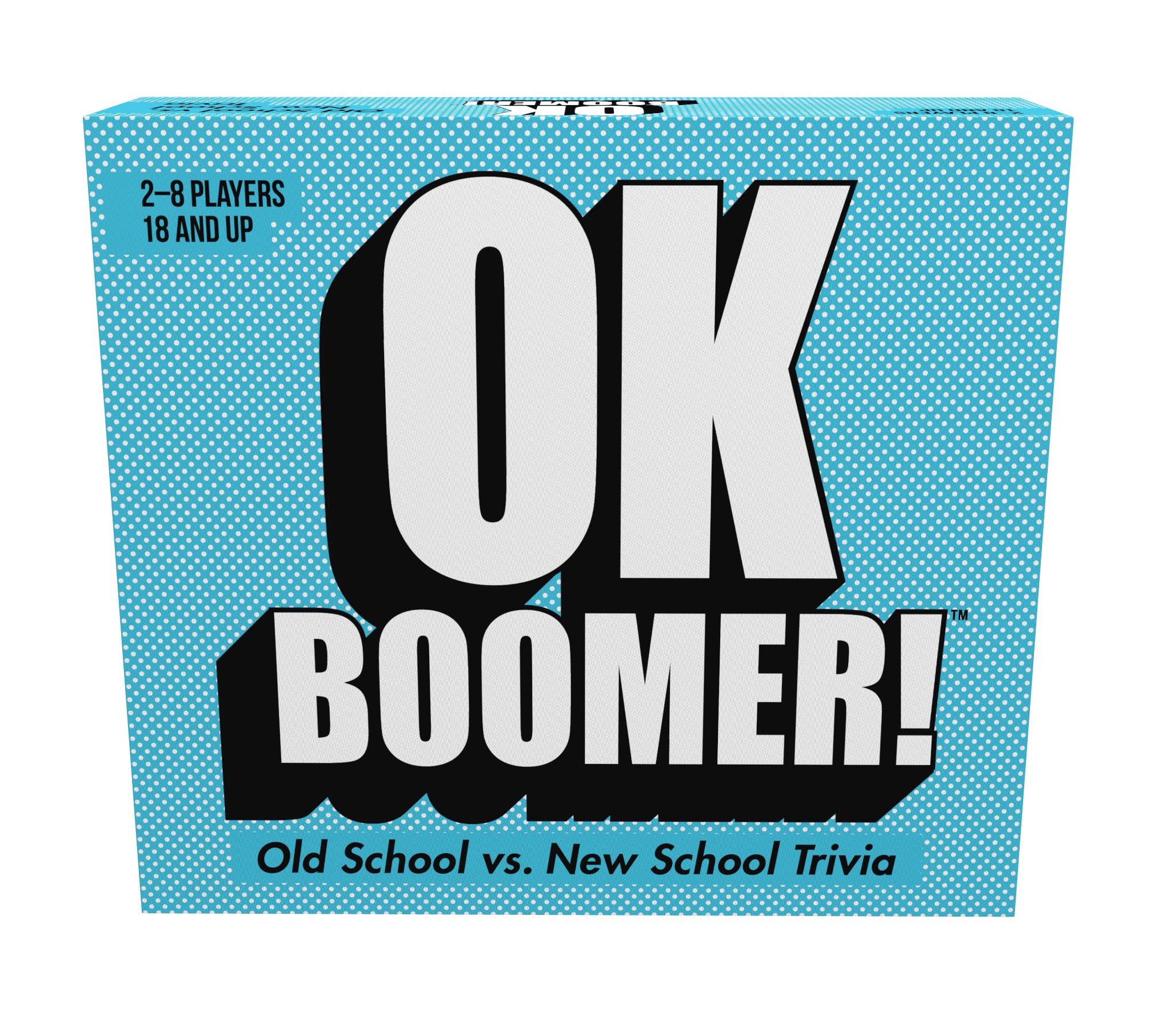 OK Boomer - Old School vs New School Trivia Card Game with 220 Cards | Fun Family Party Game for Adults & Teens | Perfect for Game Nights, Gatherings & Nostalgic Challenges