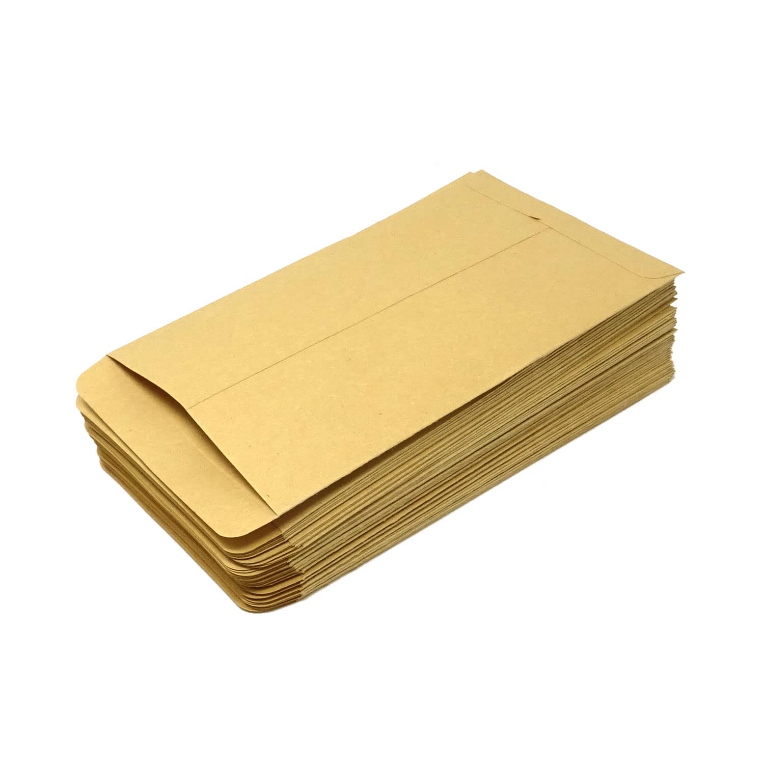 50PCS Kraft Money Envelopes for Cash, Coins & Budgeting - Small Parts Organizer for Keys, Gifts & Office Supplies | Perfect for Home, Office & Wedding Use