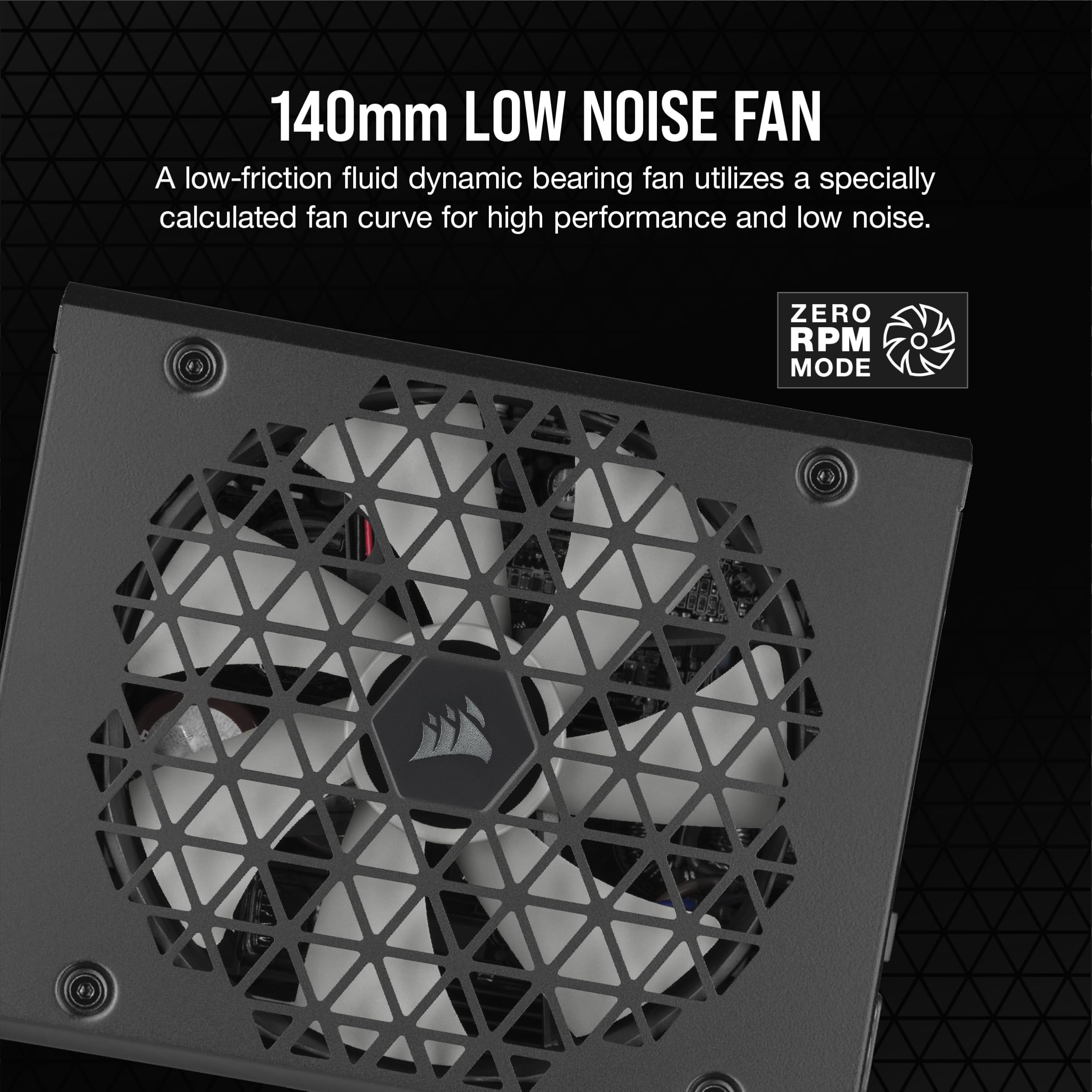 Corsair RM1000x SHIFT Fully Modular ATX Power Supply 80+ Gold Certified - ATX 3.0 & PCIe 5.0 Compatible - Zero RPM Fan Mode - Side Interface Modular Design - Black - Perfect for Gaming PCs, Workstations, and High-Performance Builds