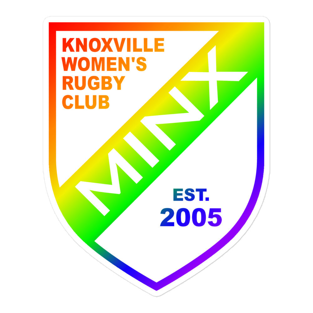 Knoxville WRC Pride Stickers - Waterproof Decals for Cars, Laptops, Windows | LGBTQ+ Support & Equality Awareness