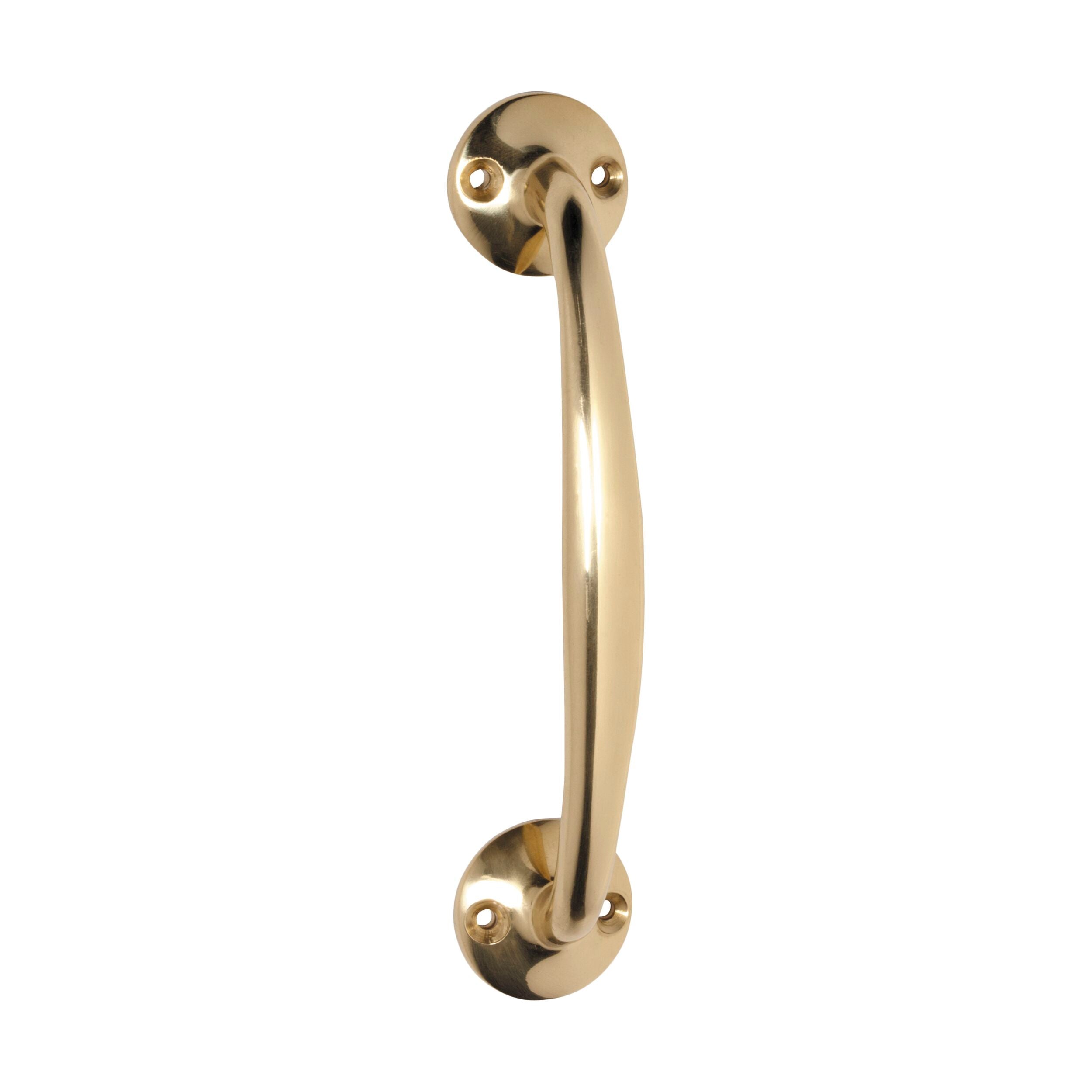1452 Pull Handle Telephone in Polished Brass - L150xP43mm - Vintage Style Phone Handle for Home, Office, and Restaurant Decor