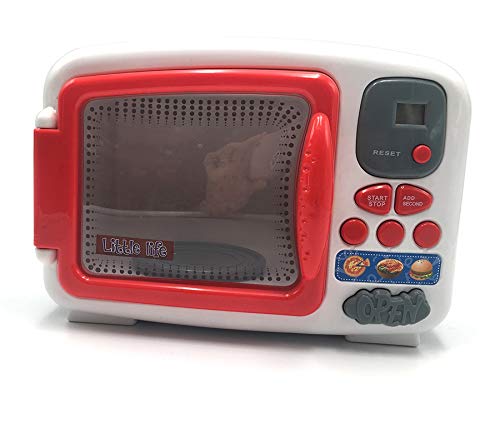 Microwave Little Life (CPA Toy 43689) - Miniature Kitchen Playset for Kids, Pretend Play Toy for Toddlers - Perfect for Home, School & Role-Playing Games