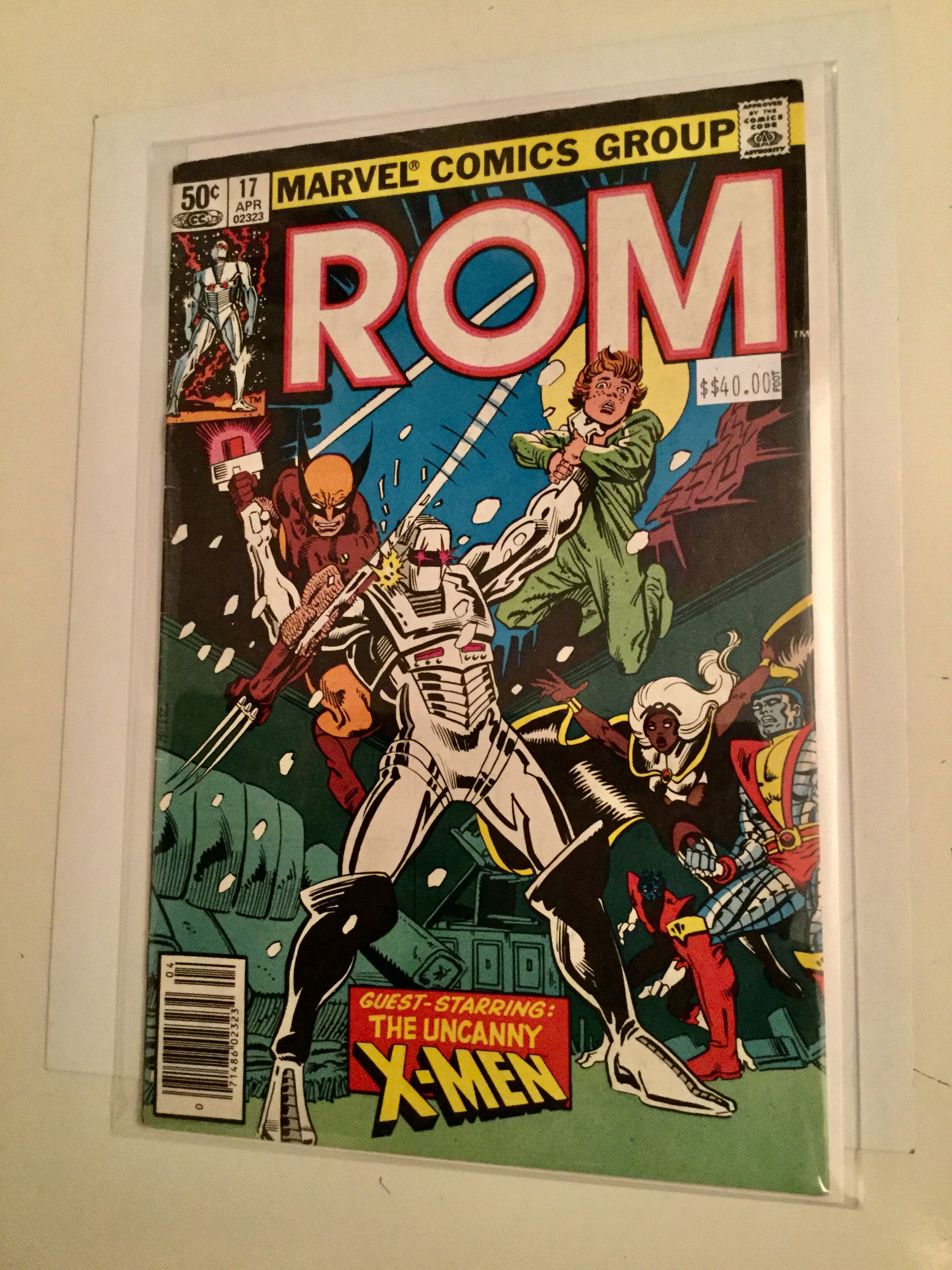 Rom #17 X-Men Comic Book - Rare Collectible Edition for Marvel Fans & Comic Book Enthusiasts | Perfect for Gifts, Display, and Investment