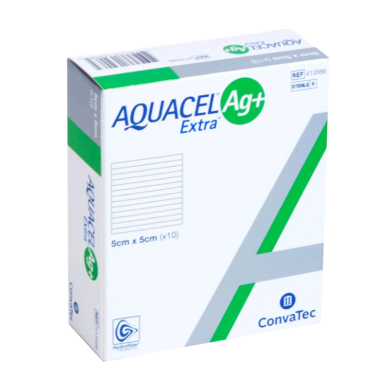 Aquacel AG+ Extra Hydrofiber Wound Dressing 2