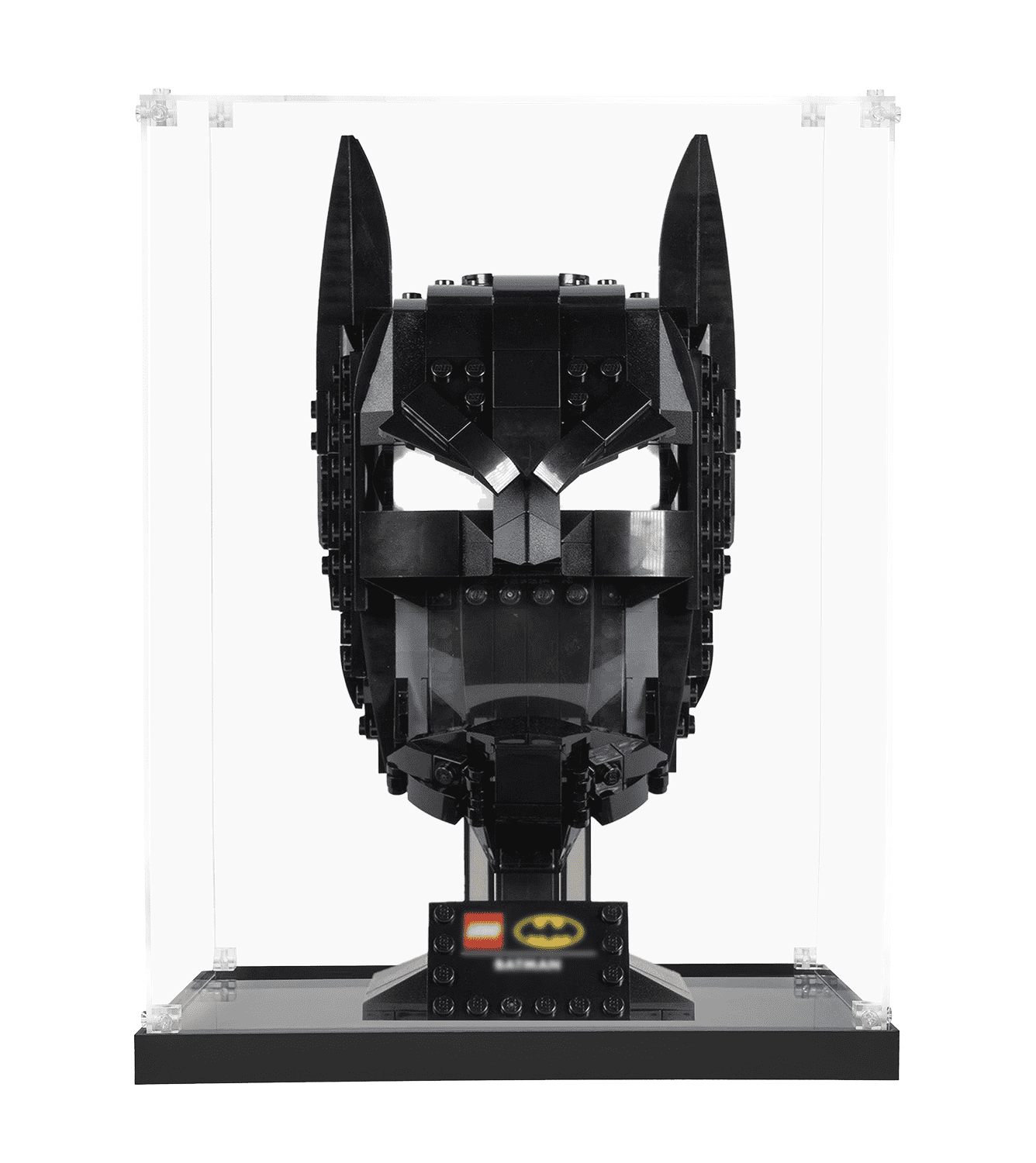 LEGO Batman Cowl 76182 Display Case - Protective Showcase for Collectible LEGO Sets - Perfect for Home Decor, Office Display & LEGO Fan Collections