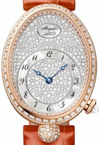 Breguet Reine de Naples 18K Rose Gold Diamond Ladies Watch - Luxury Women's Timepiece for Gala Events & Special Occasions