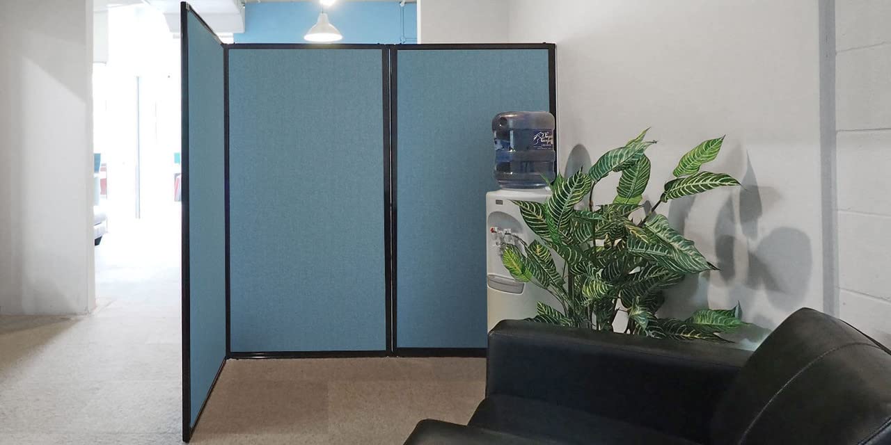 Versare Privacy Screen Folding Panel - Durable Wall Partition & Lightweight Portable Room Divider | 7'6