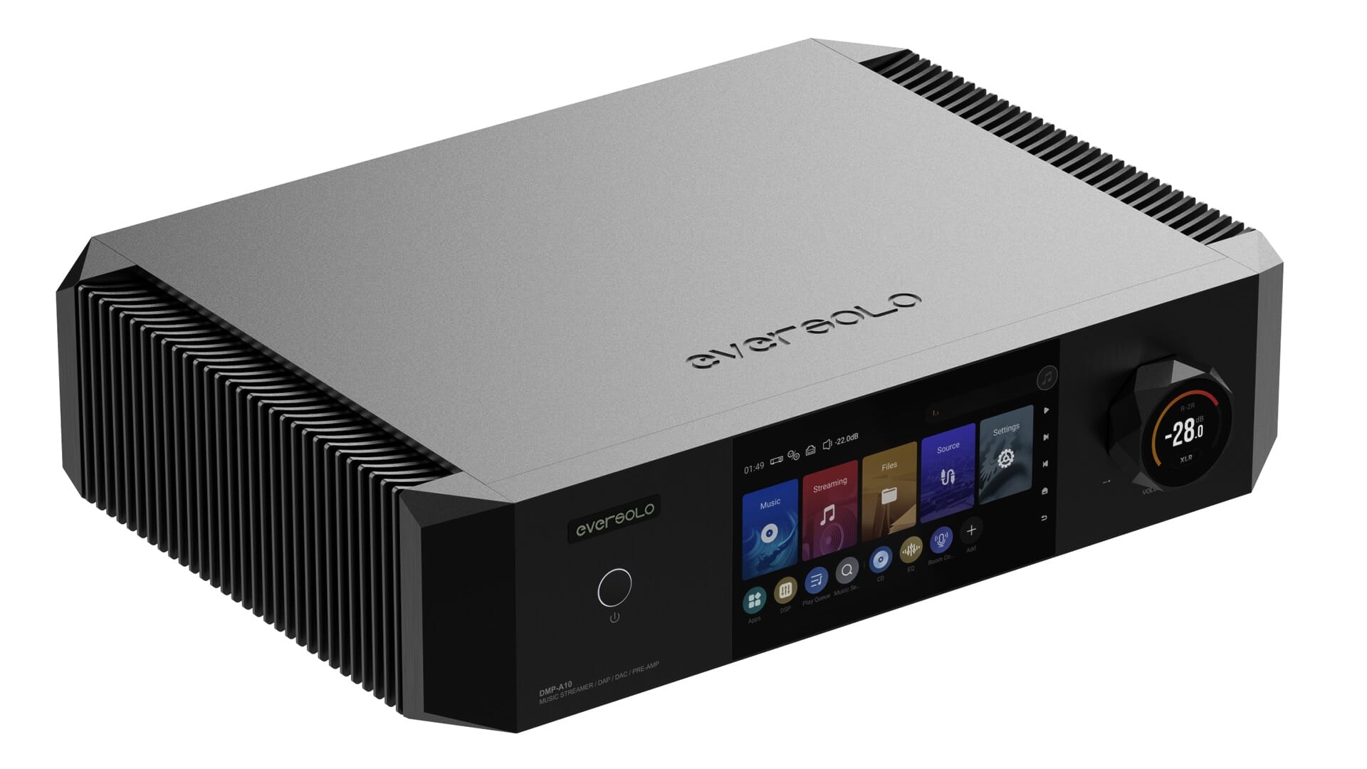 EverSolo DMP A10 High-Resolution Audio Streamer & DAC with Wi-Fi/Bluetooth - Perfect for Home Theater & Audiophile Music Listening