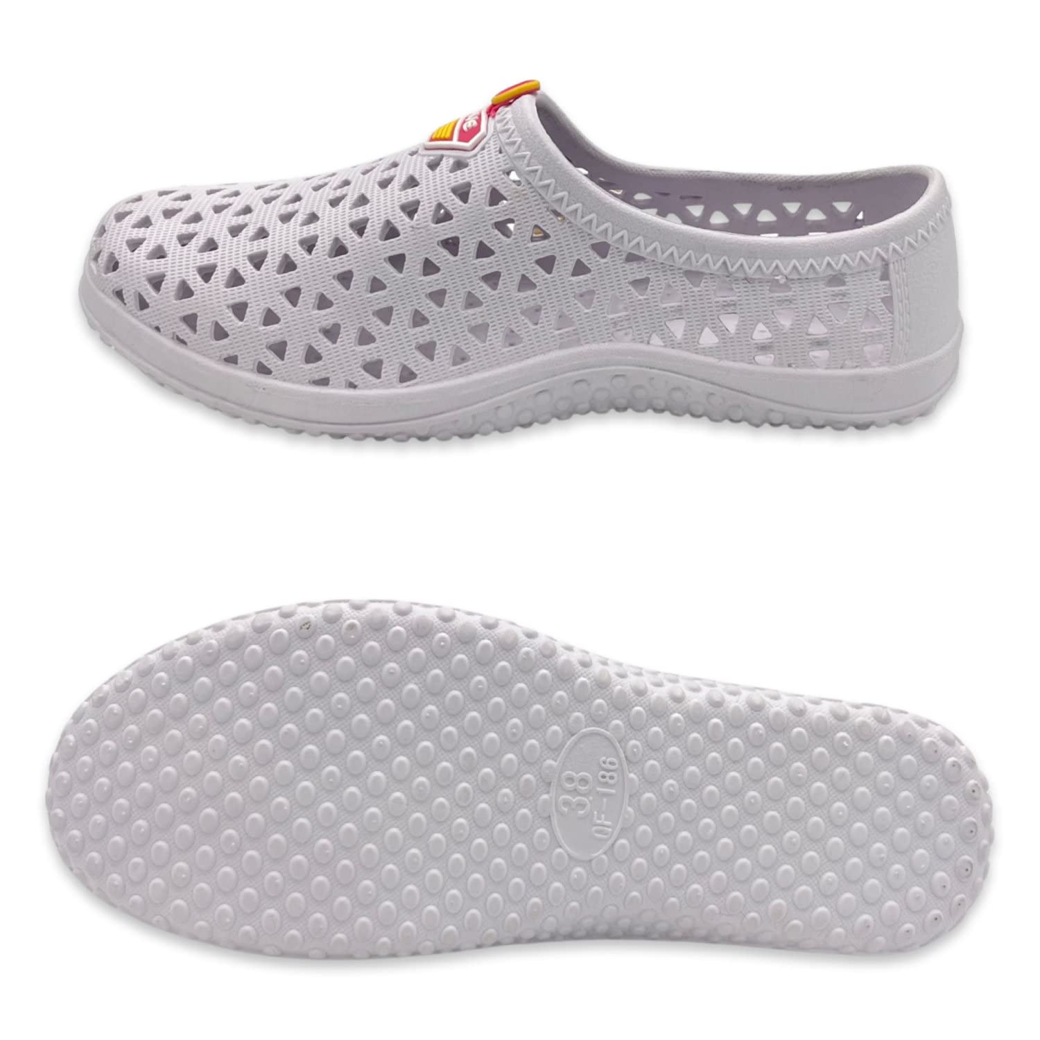 Women's Non-Slip Vented Water Shoes for Beach, Pool & Water Sports - Easy Care Quick-Dry Design by Shore Point