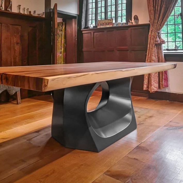 Odila 28H Table Base 308 - Heavy Duty Furniture Legs for Dining Tables, Coffee Tables & Countertops - Premium Support for Luxurious Home & Office Furniture