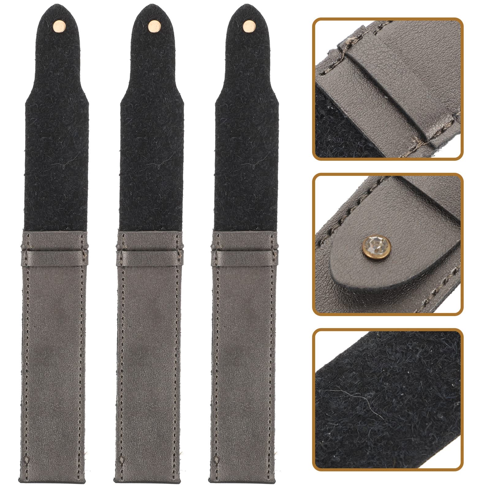3-Piece Tweezer Storage Pouch Set - Premium Makeup Organizer for Eyebrow & Eyelash Tweezers - Travel-Friendly Cosmetic Tool Case for Salon, Home & Professional Makeup Kits