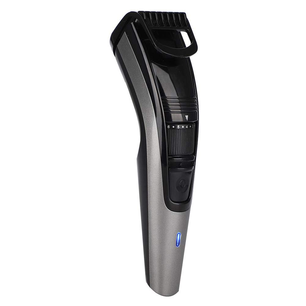 Professional Electric Hair Clipper & Beard Trimmer Kit for Men - SK-539 USB Rechargeable Cordless Hair Cutting Machine with Adjustable Combs, Black - Perfect for Home Barbering & Travel Grooming