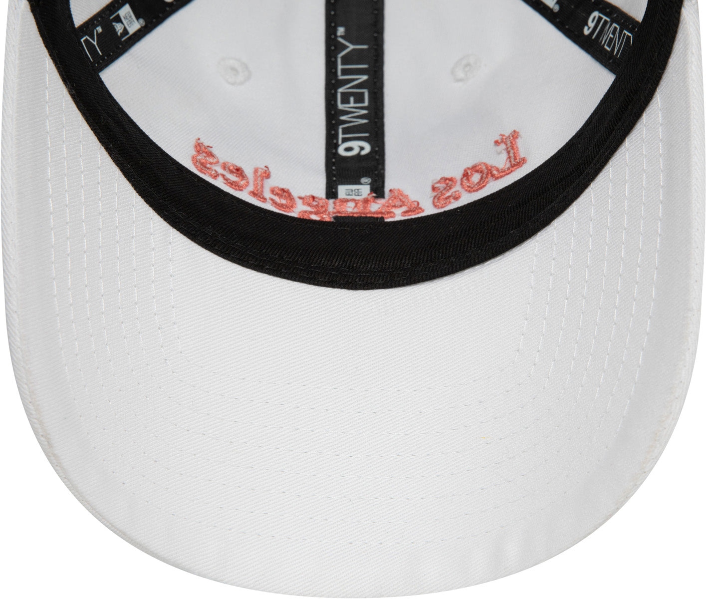 Los Angeles Women's New Era 9Twenty Wordmark White Baseball Cap - Adjustable Snapback Hat for Fashion & Sports - Perfect for Casual Outfits, Running, and Outdoor Activities