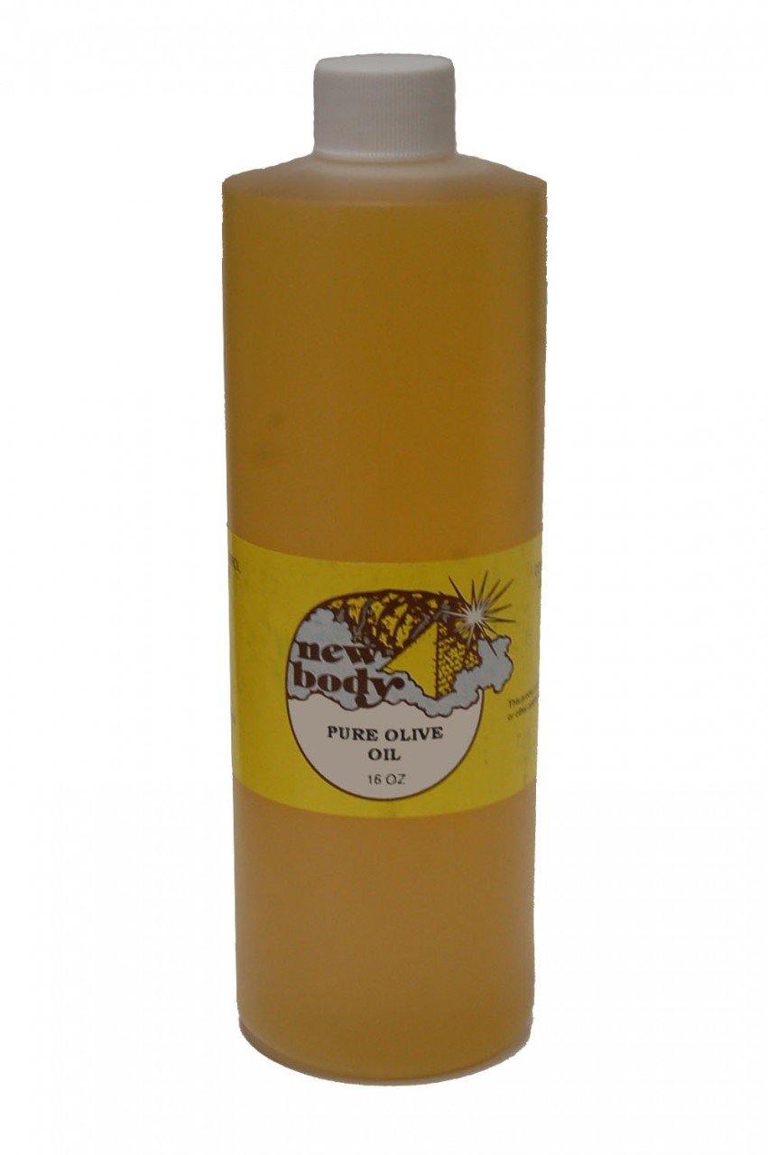 Premium Extra Virgin Olive Oil - 16 oz Bottle by New Body Products | Cold-Pressed, Unrefined for Cooking, Salad Dressing & Healthy Recipes