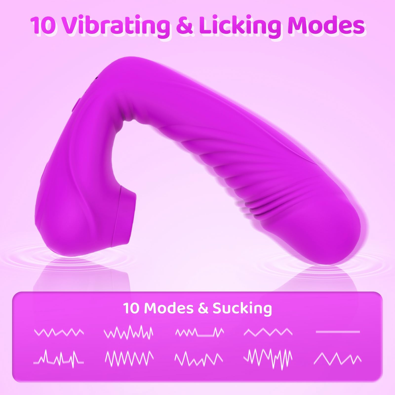 2024 New USB Rechargeable Dual Motor Adult Toy for Women - 10 Speed Quiet Vibrator, Waterproof & Body-Safe Silicone - Perfect for Couples Play, Solo Pleasure & Sensual Massage