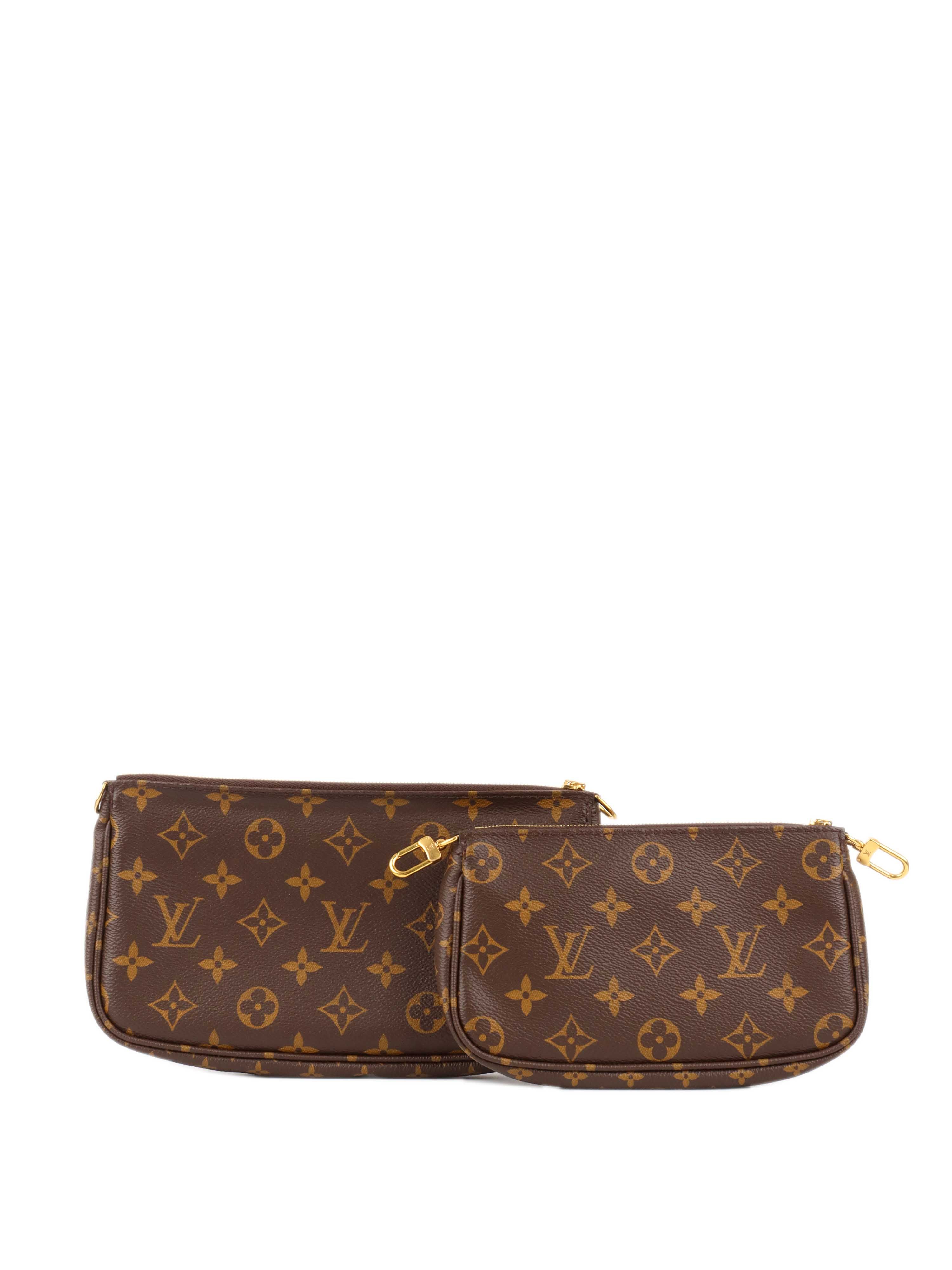 Louis Vuitton Multi Pochette Accessories Bag - Crossbody Purse with Removable Straps & Pouches - Perfect for Travel, Work & Everyday Use
