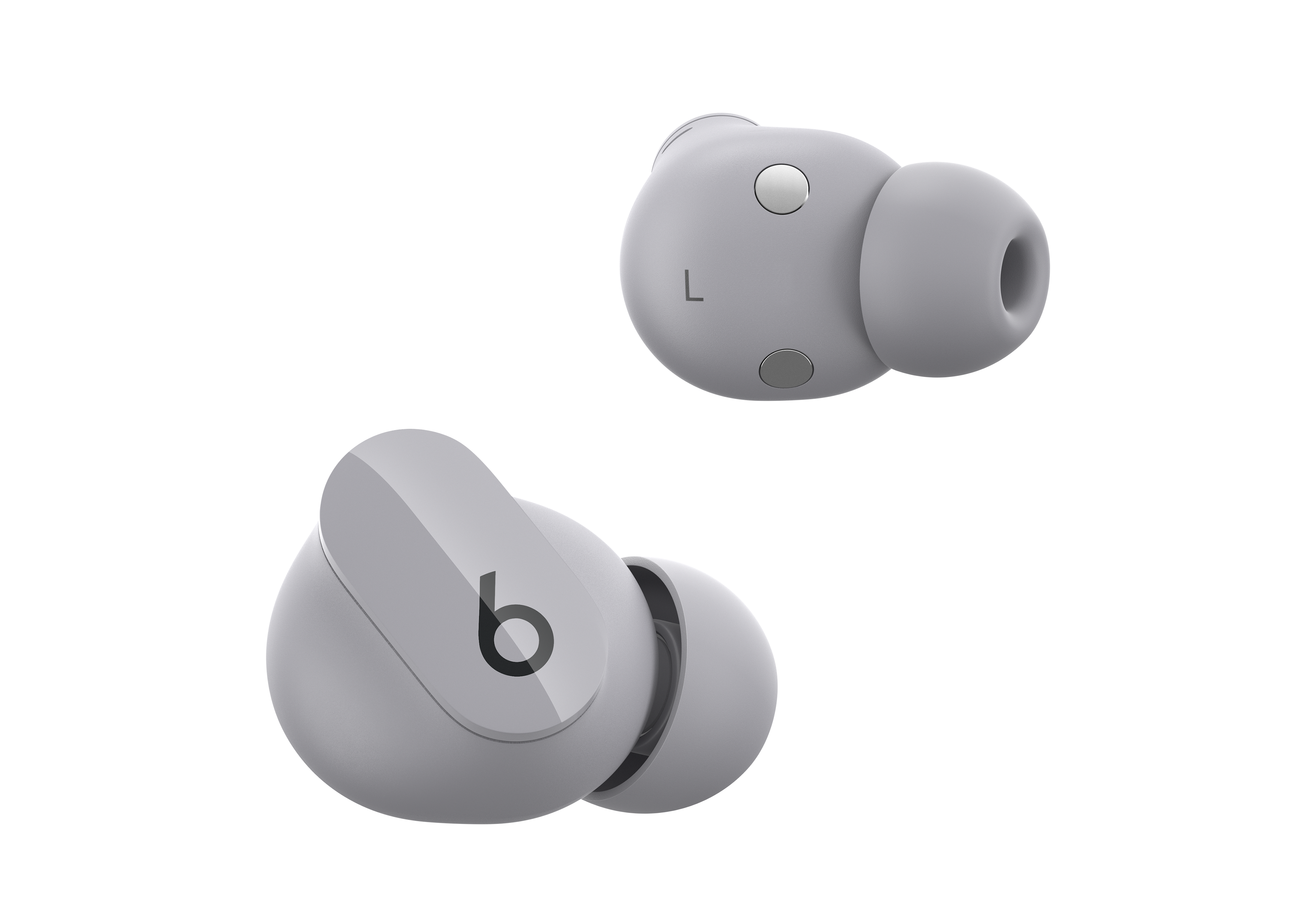 Beats Studio Buds - True Wireless Noise Cancelling Earbuds with Active Noise Cancellation, Moon Gray | Perfect for Workouts, Commuting & Travel