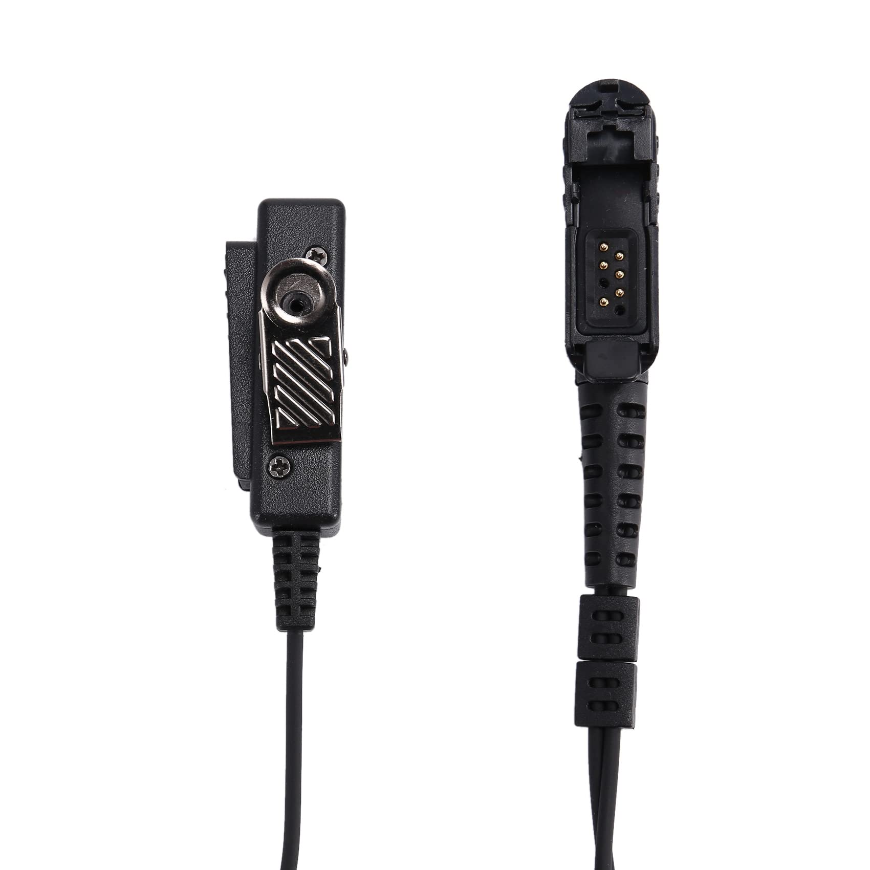 Motorola MTP3100 MTP3200 MTP3250 MTP3550 Compatible Earpiece Headset with PTT Button - Secure Communication for Police, Security & Emergency Responders