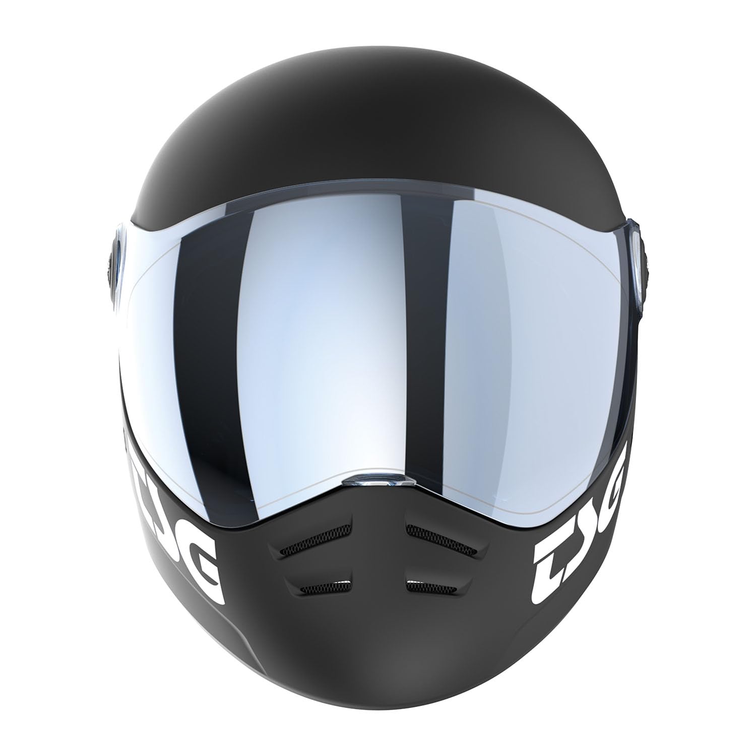 TSG Pass 2.0 Full Face Premium Helmet with Dual Visors for Downhill Skateboarding, E-Skating & Longboarding - ABS Hardshell with Nose Ports, Airflow Channels & Adjustable Cheek Pads | Perfect for High-Speed Riding, Urban Commuting & Extreme Sports Safety Gear