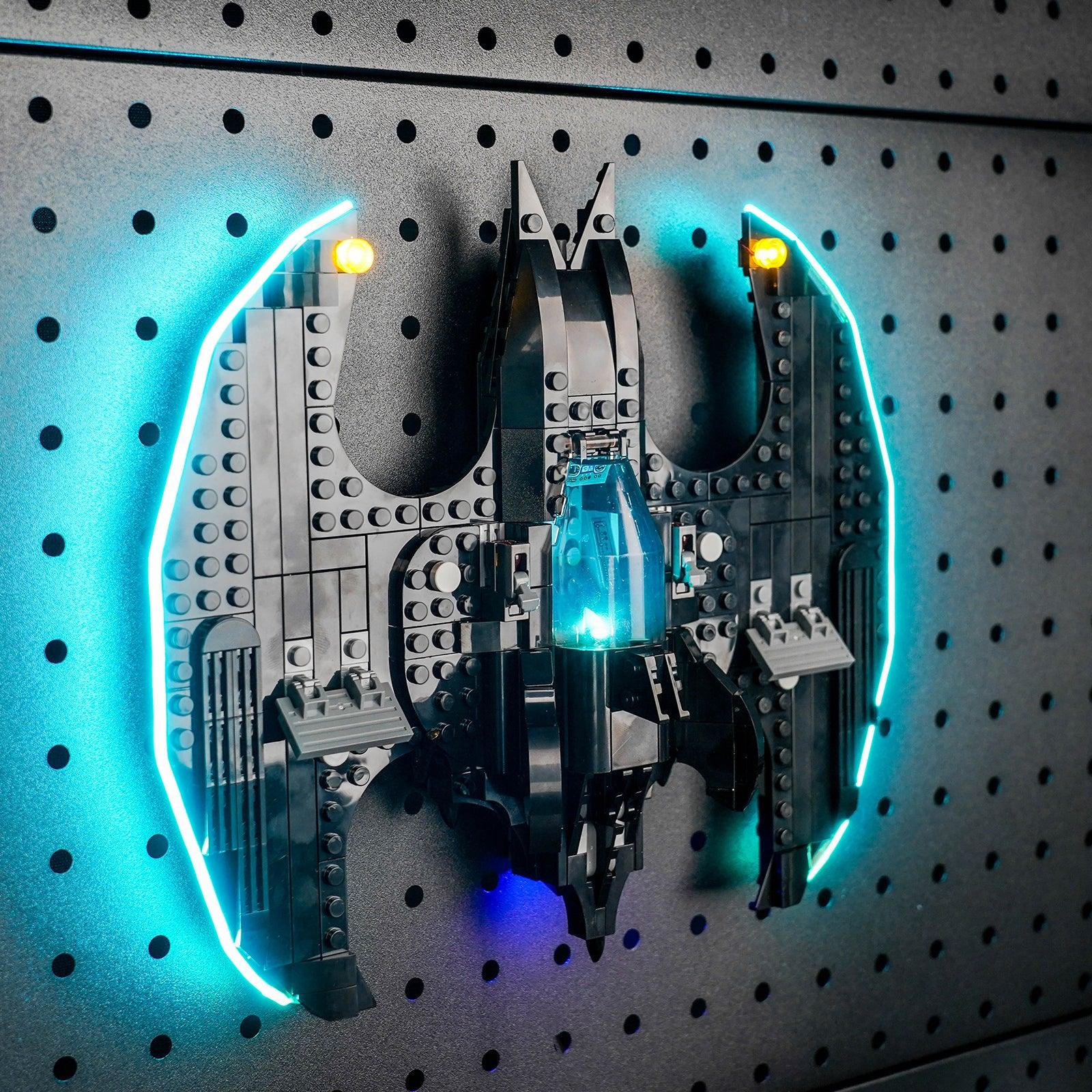 LEGO Batwing 76265 LED Light Kit - Batman vs. The Joker Building Set Accessories | Enhance Your DC Superhero Display & Nighttime Decor