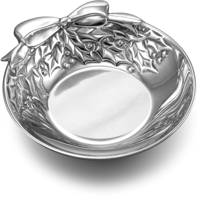 Small Decorative Holly Berries Bowl - Perfect for Holiday Centerpieces, Christmas Table Decor, and Festive Home Accents