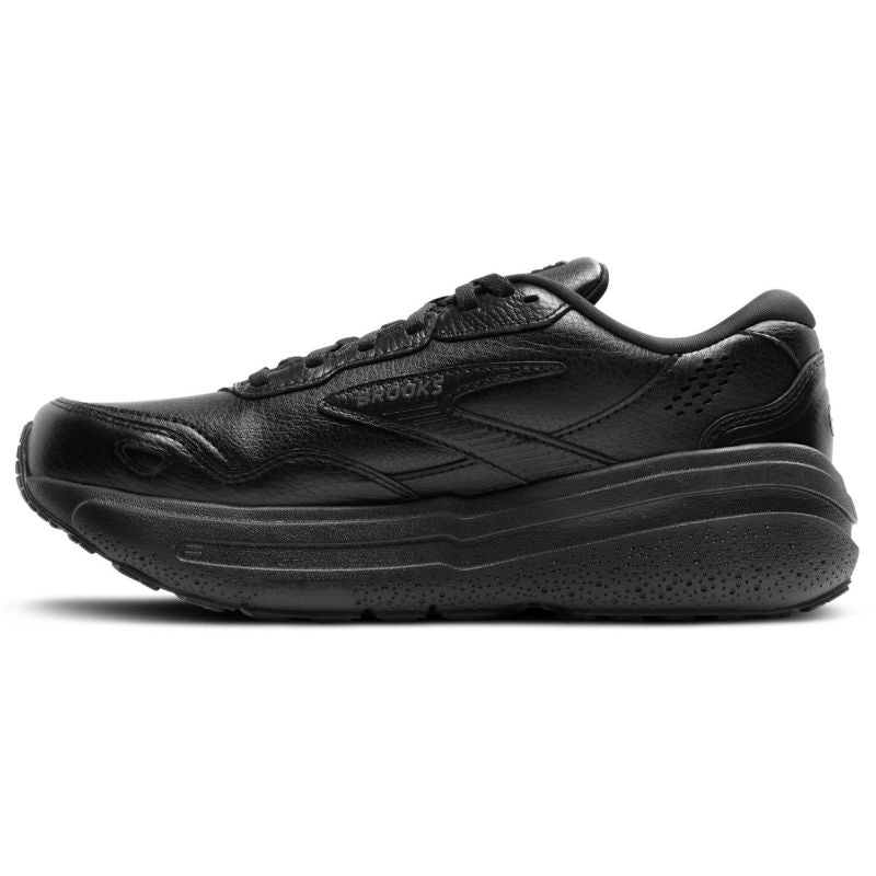 Brooks Ghost Max 2 Leather D Wide Women's Walking Shoes - Comfortable Support for Walking, Running & Daily Wear - Perfect for Workouts, Travel & Casual Outings