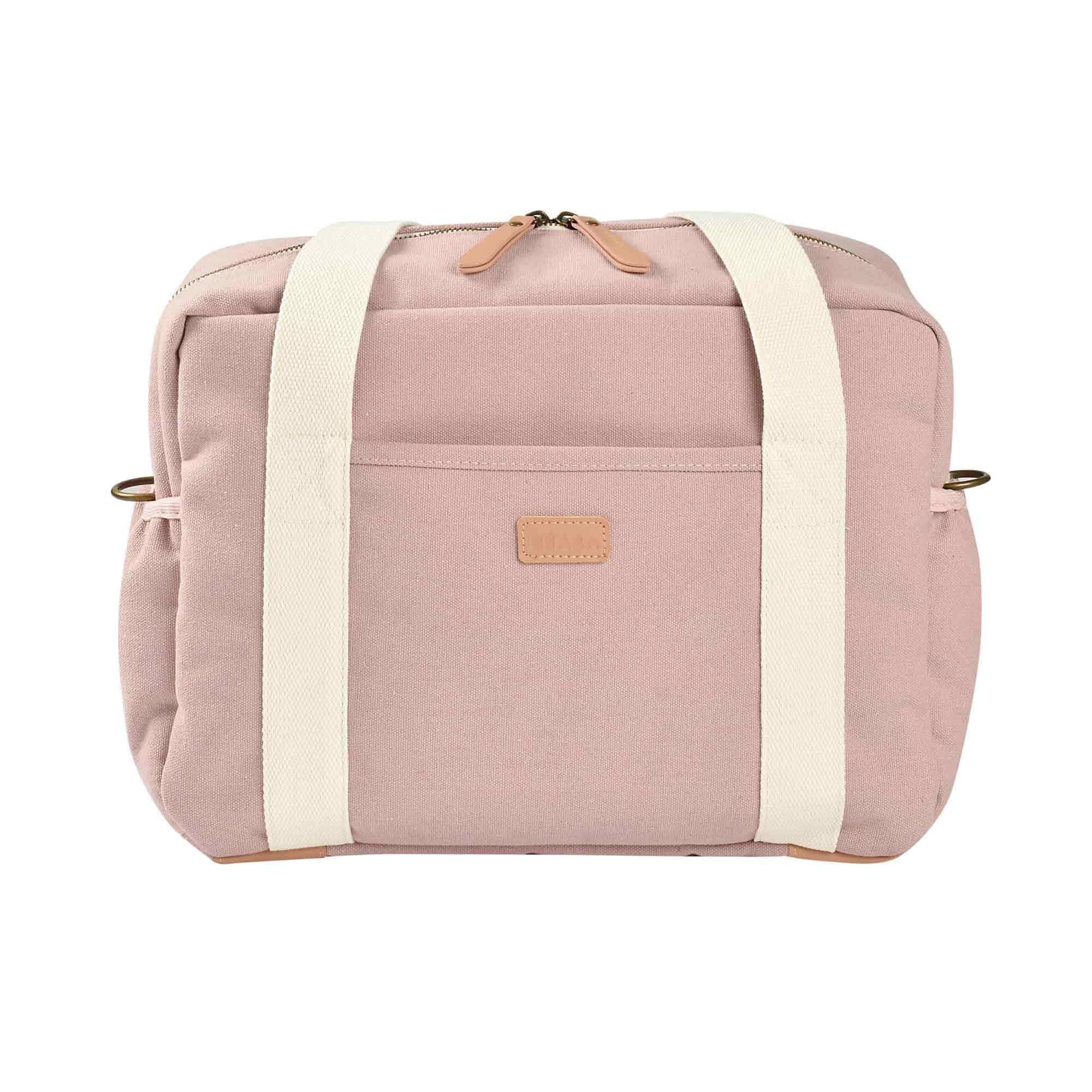 Beaba Paris Large Capacity Baby Diaper Bag - Waterproof Travel Diaper Backpack with Adjustable Strap for Stroller | Perfect for Newborn Essentials, Daycare, Family Outings & Travel