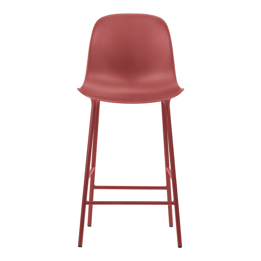 Modern Form Counter Chair - Stylish Bar Stool for Kitchen Island, Breakfast Nook & Home Bar | Adjustable Height & Comfortable Seating