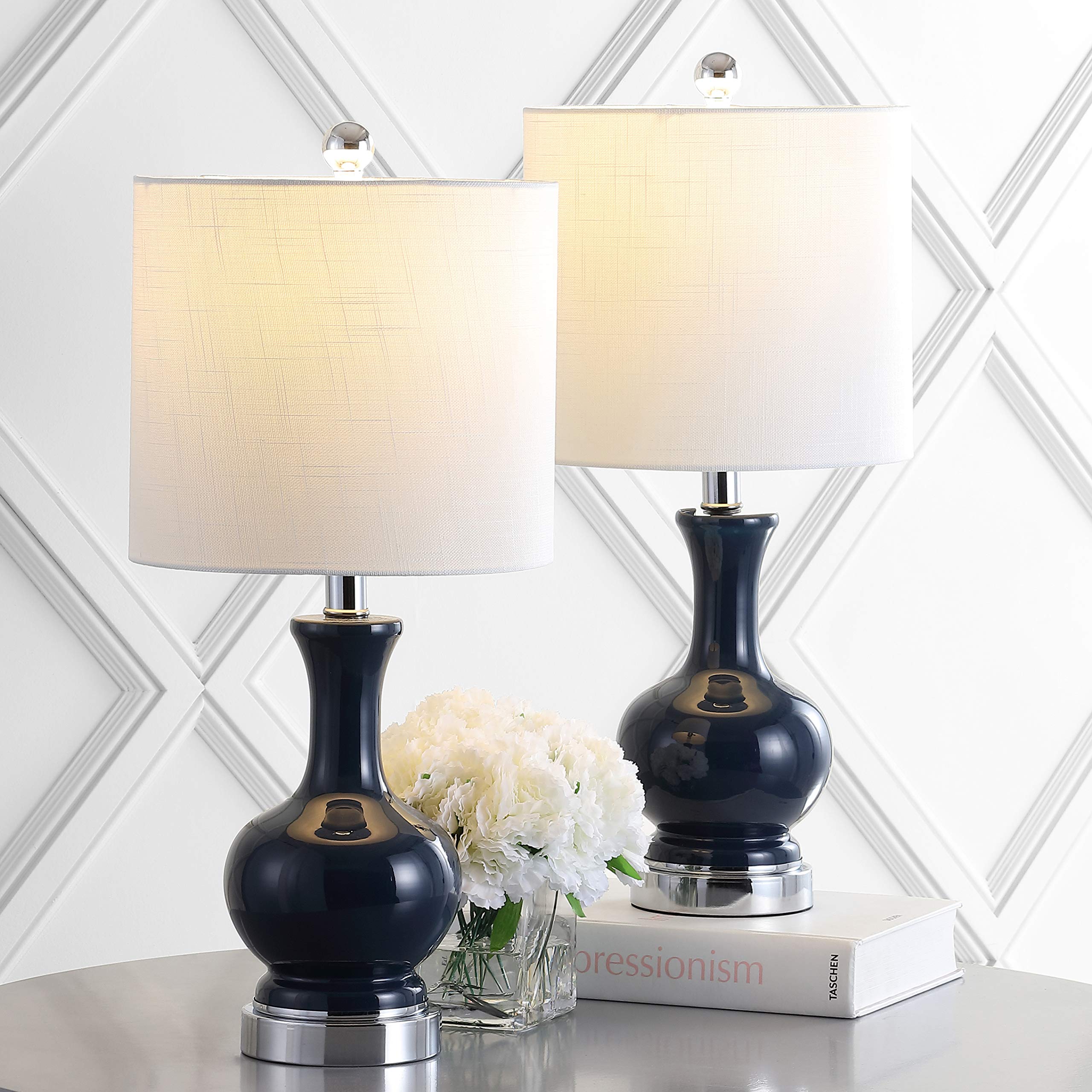 Set of 2 JONATHAN Y JYL4033C Contemporary LED Table Lamps - 22
