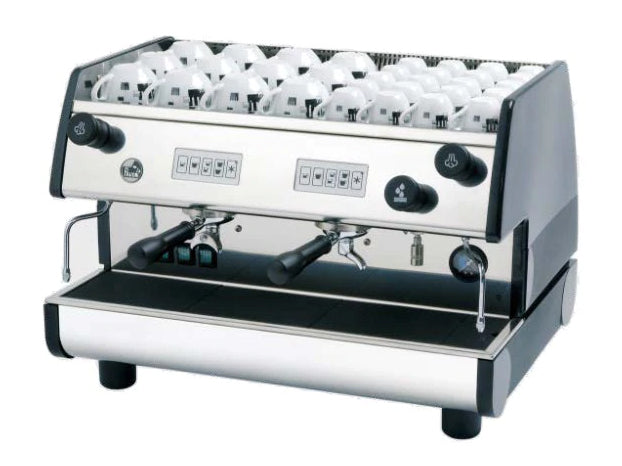 La Pavoni 2 Group Volumetric Commercial Espresso Machine CAFE 2V - Perfect for Coffee Shops, Restaurants & Cafes