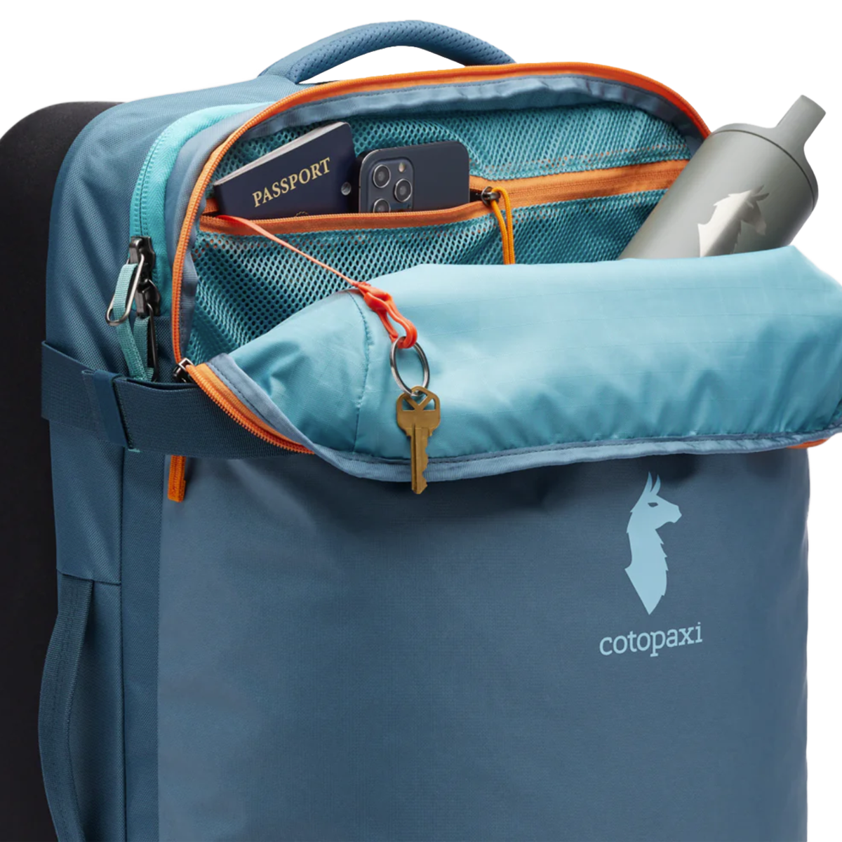 Allpa 65L Rolling Carry-On Luggage - Waterproof Travel Backpack with Wheels for Airplane, Business Trips & Adventure Travel