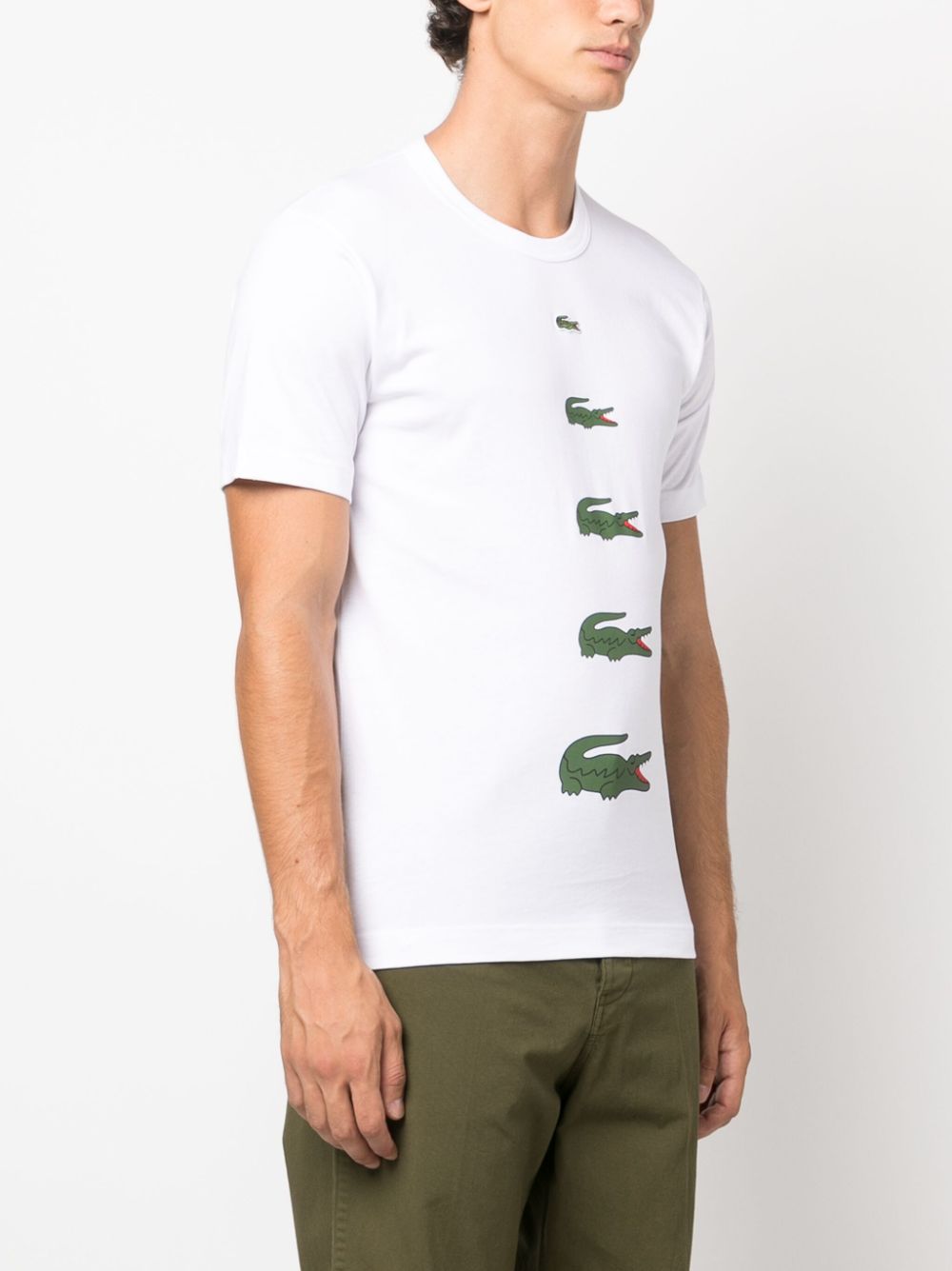 Comme des Garcons White T-Shirts & Polo Shirts for Men - Casual & Streetwear Fashion for Everyday Wear