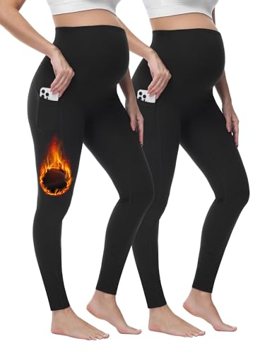 Yoga Pants With Pockets: Black*2