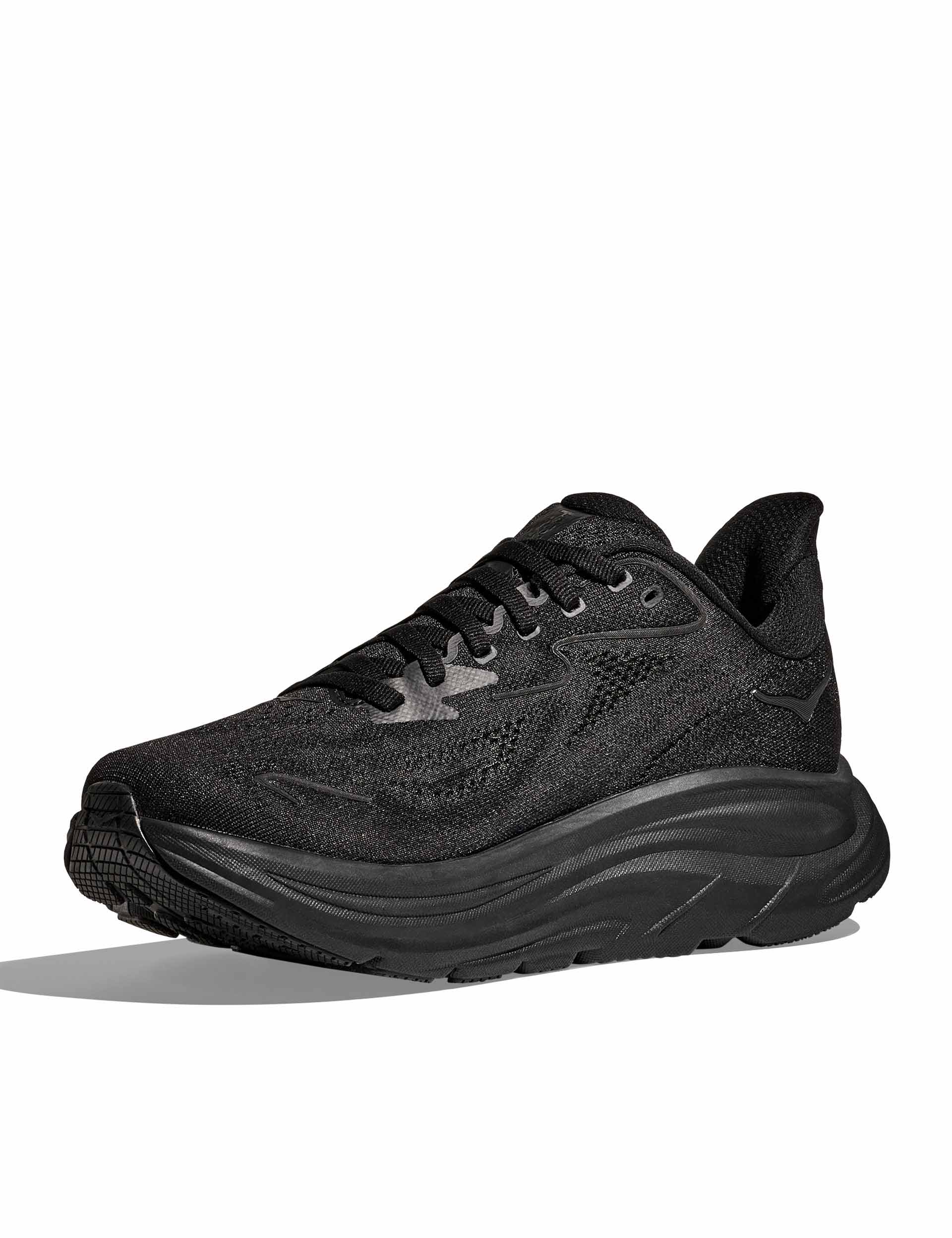 Brooks Men's Clifton 10 Running Shoes - Black | Lightweight Cushioned Road Running Sneakers for Men | Perfect for Marathon Training & Daily Jogging