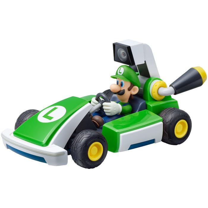 Nintendo Mario Kart Live Home Circuit: Luigi Edition - Interactive AR Racing Game for Nintendo Switch - Fun Family & Kids Indoor Racing Experience