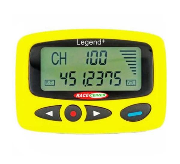 RACEceiver Legend+ Race Receiver - Professional Racing Communication Device for Motorsports, Track Days & Team Coordination