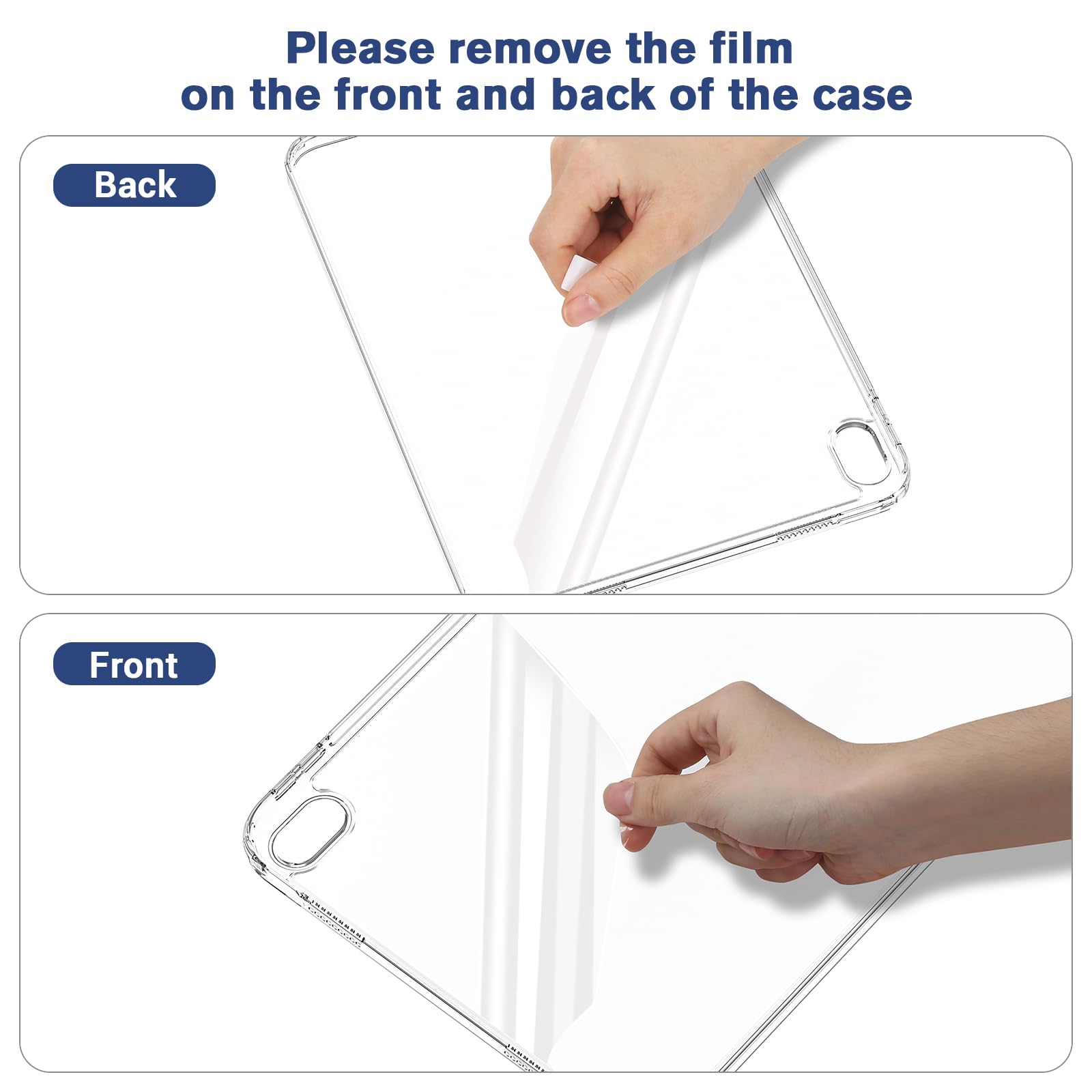 ProCase Clear Protective Case for iPad 11th Gen (2025) & 10th Gen (2022) 11